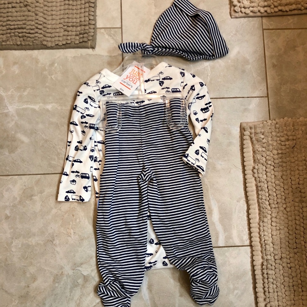 NWT Carter’s Just One You 3 piece set 6m 💙